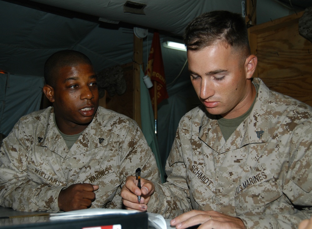 Marines Teach Corporals Motivation, Leadership Skills