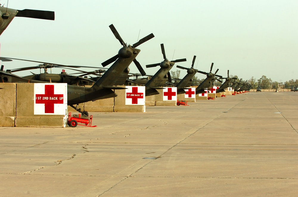 MEDEVAC unit completes relief in place