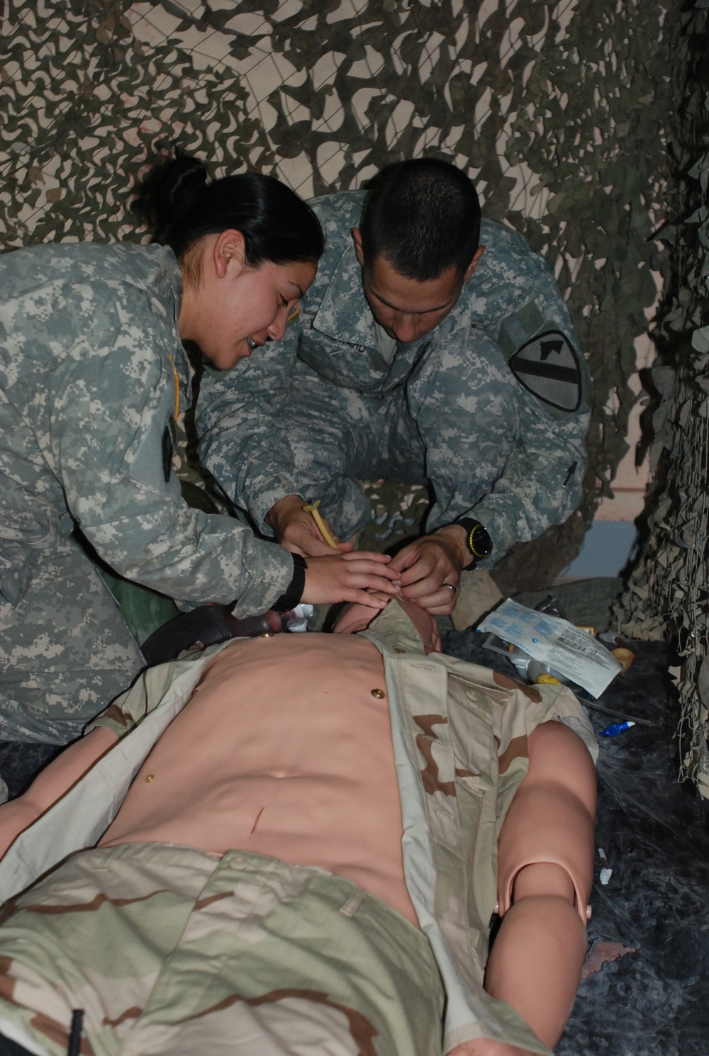 EMTs relearn valuable skills