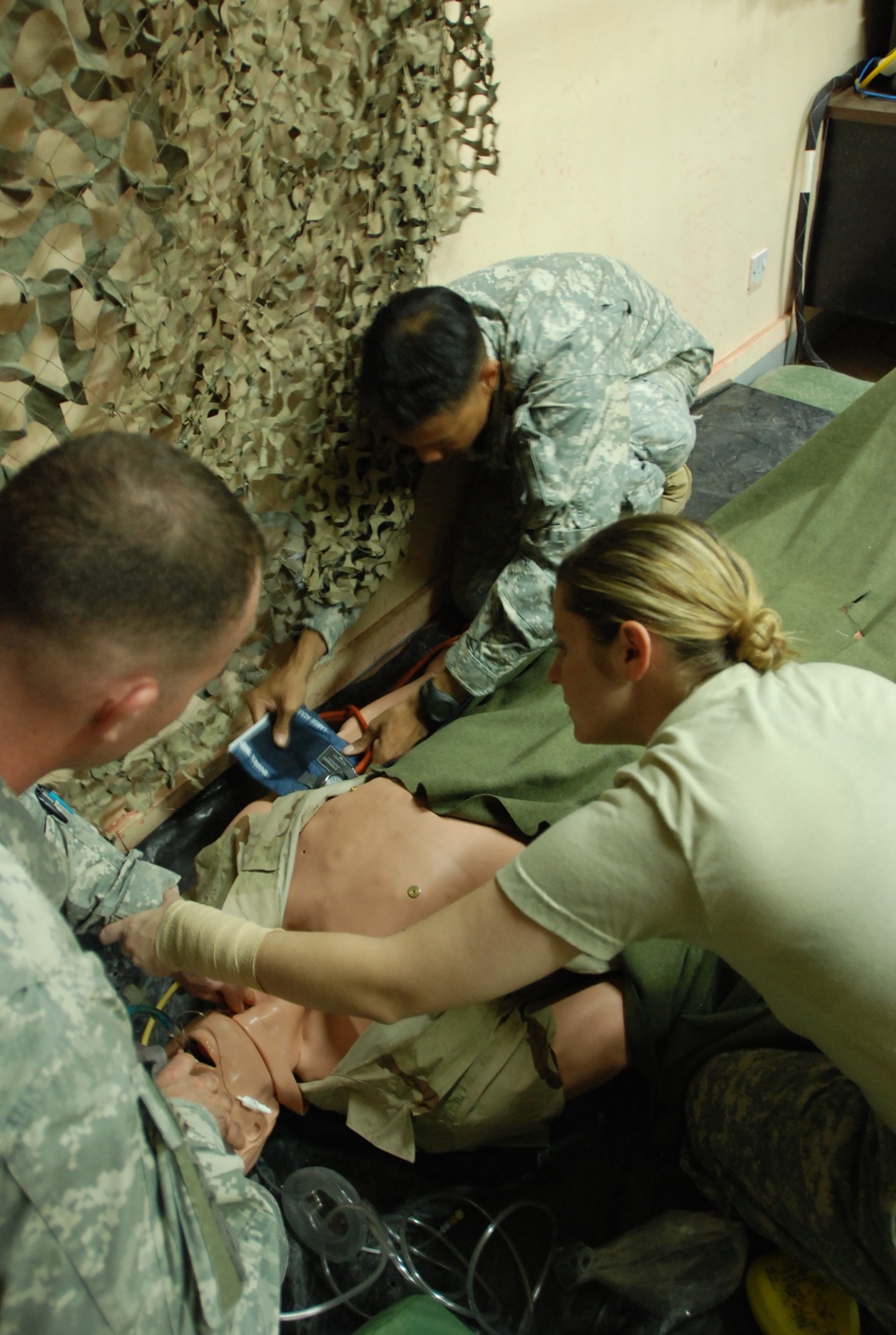 EMTs relearn valuable skills