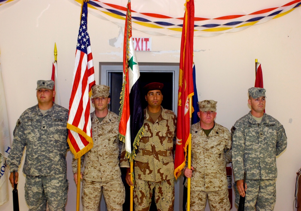 Marines Celebrate Birthday in Iraq