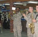 Task Force Marne's brass band visits 3rd BCT