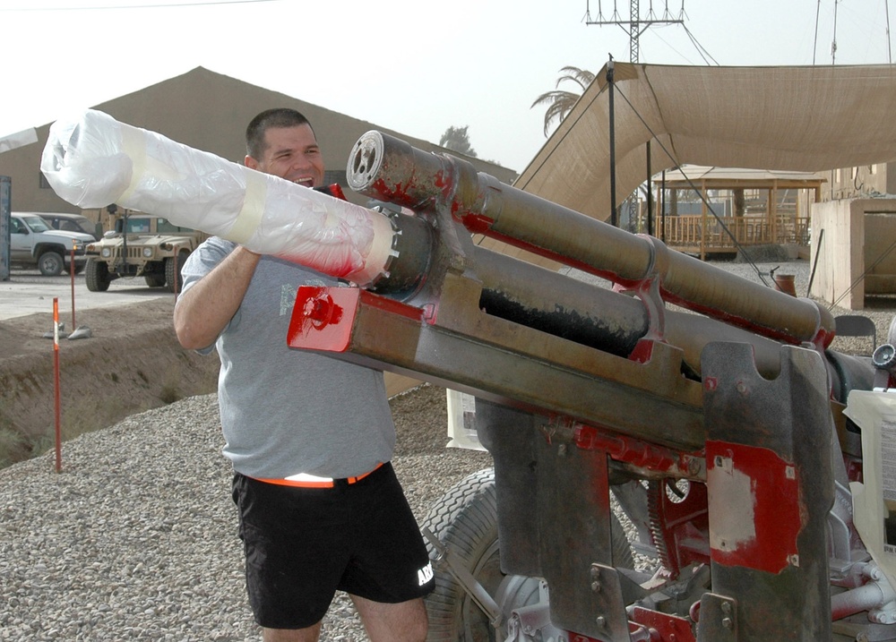 Field artillery history on display