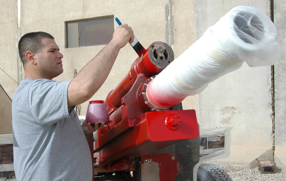 Field artillery history on display