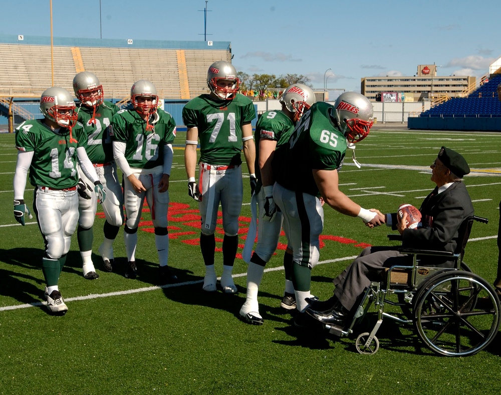 Canada's Military and Football Connection