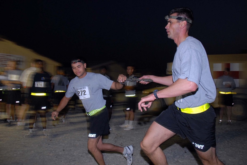 Unit Honors Vietnam Veterans With Run in Afghanistan