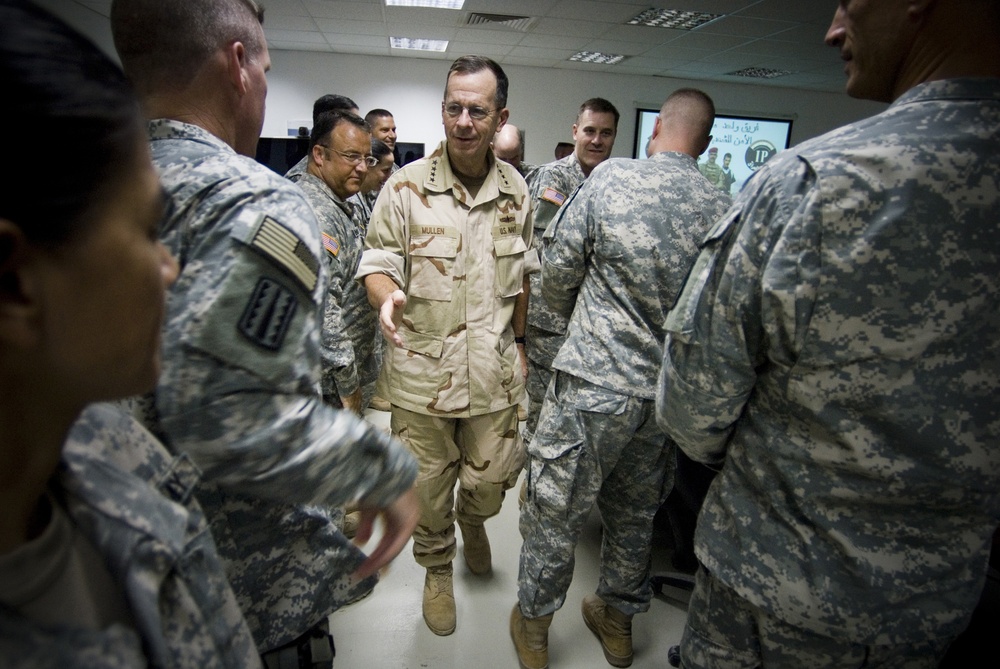 Chairman of the Joint Chiefs of Staff Visits Central Command Area of Operat