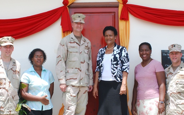 Service members Complete Renovation of Center for Disabled Youth