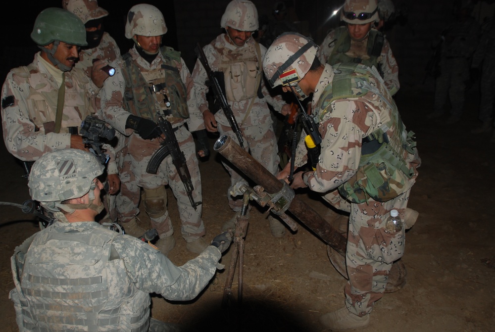 IED networks adapt to target foot patrols; half-ton cache locate