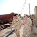 Vice Admiral Cosgriff, Commodore du Toit Visit Iraqi Oil Platforms