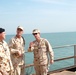 Vice Admiral Cosgriff, Commodore du Toit Visit Iraqi Oil Platforms