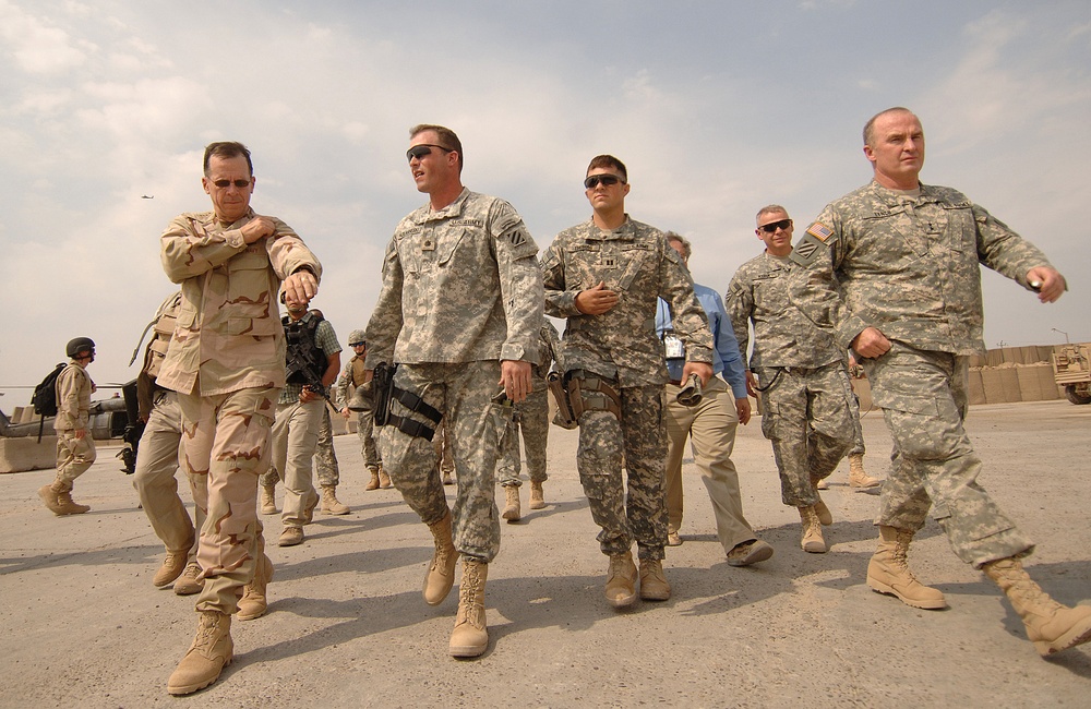 Chairman Joint Cheifs of Staff Visit