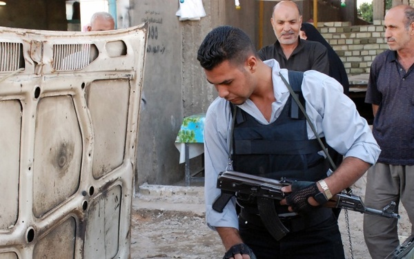 Iraqis taking charge of their own security