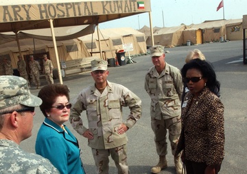 Four U.S. Representative visit troops in Kuwait
