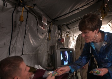 Four U.S. Representative visit troops in Kuwait