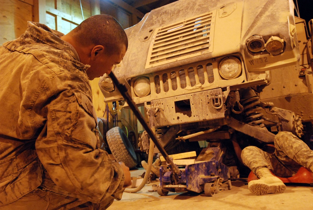Army Mechanics: Going the distance to keep wheels rolling