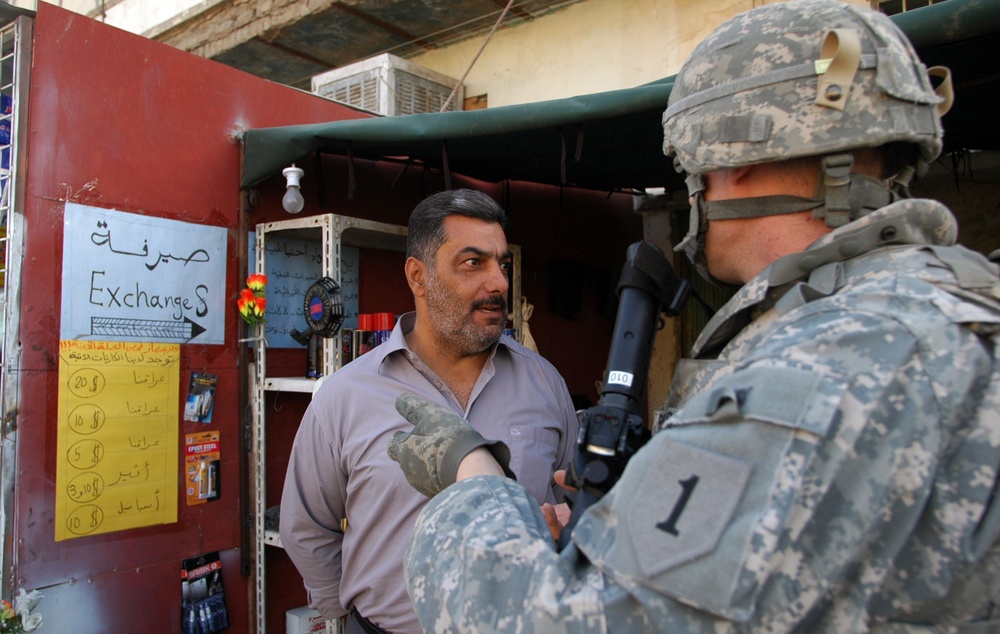 Civil Military Operations Platoon Helps Neighborhood