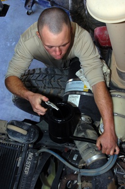 Mechanics are working hard to support the mission