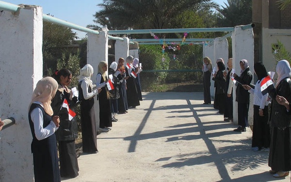 School in Session: Troops visit two southern Baghdad schools