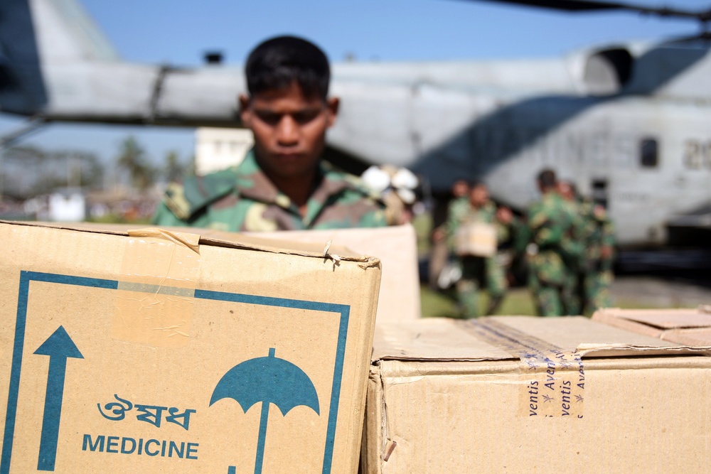 Tropical Cyclone Relief Operation, Bangladesh