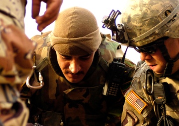 Iraqi Army Leads Raids