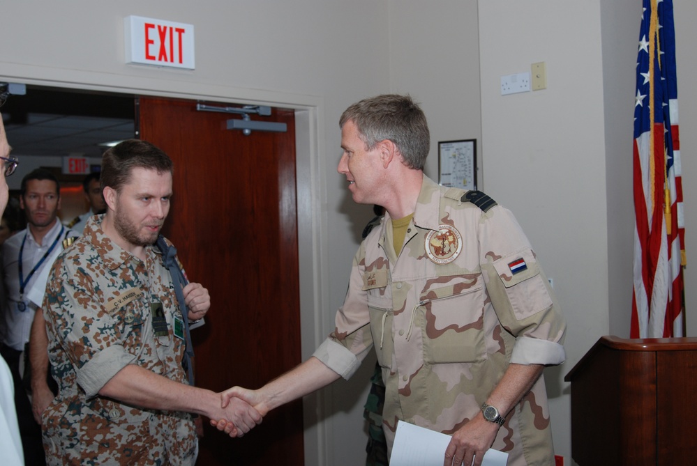 NAVCENT Hosts Coalition Boarding Conference