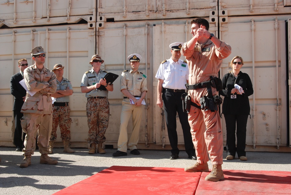 NAVCENT Hosts Coalition Boarding Conference