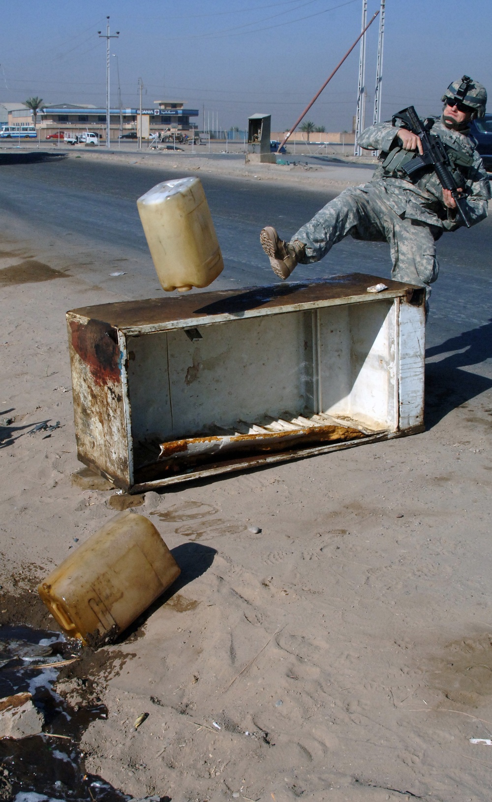 Illegal Roadside Gasoline Crackdown