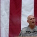 Lt. Gen. Ray Odierno, commander of Multi-National Corps -Iraq, speaks during MNC-I Veterans Day Observance Monday, Nov. 12, 2007, at Camp Victory. The event marked the fifth Veterans Day since the start of Operation Iraqi Freedom. U.S. Ambassador to Iraq,