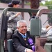 Congressional Medal of Honor recipient Silvestre Herrera is escorted by members of the Arizona National Guard, Nov. 11, during Phoenix's annual Veterans Day parade. Herrera served as the parade's grand marshal. The first Arizonian to receive the Medal of