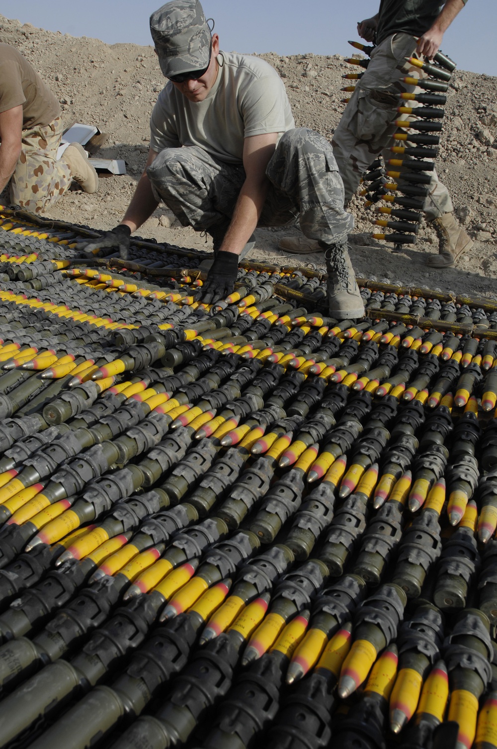 Airmen destroy munitions