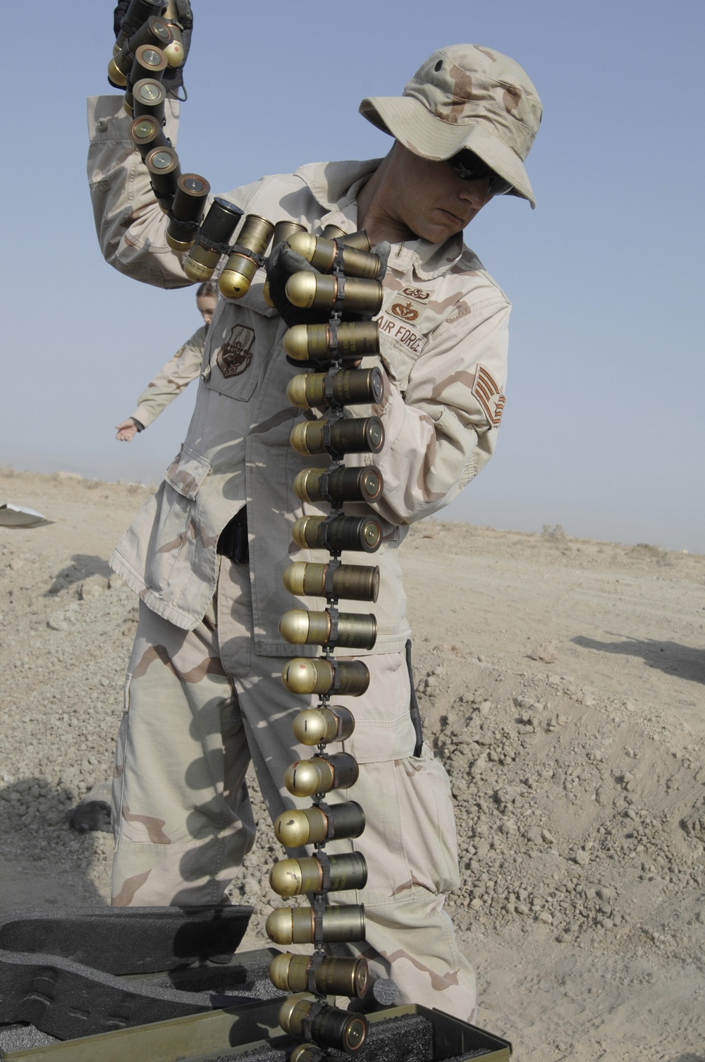 Airmen destroy munitions
