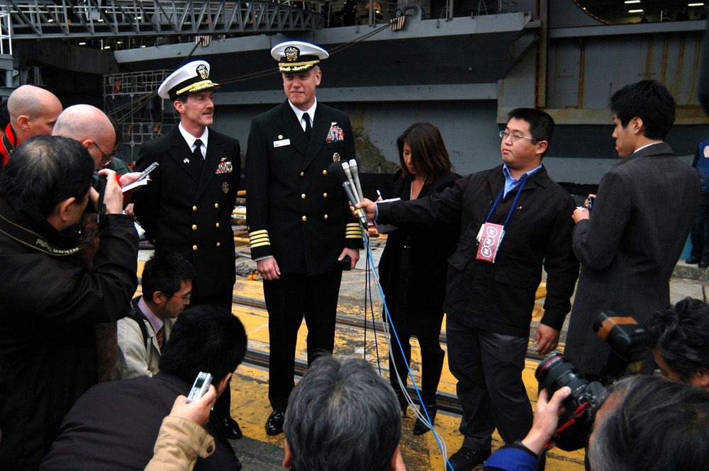 USS Kitty Hawk Homecoming Ceremony