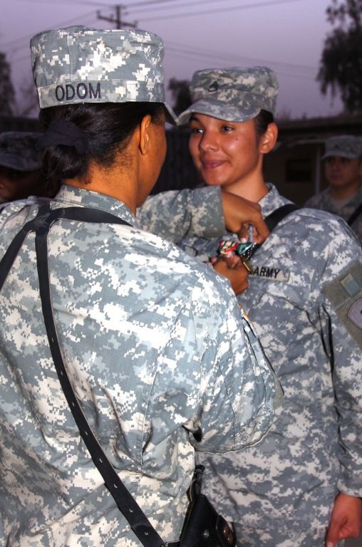 Soldier recognized for service