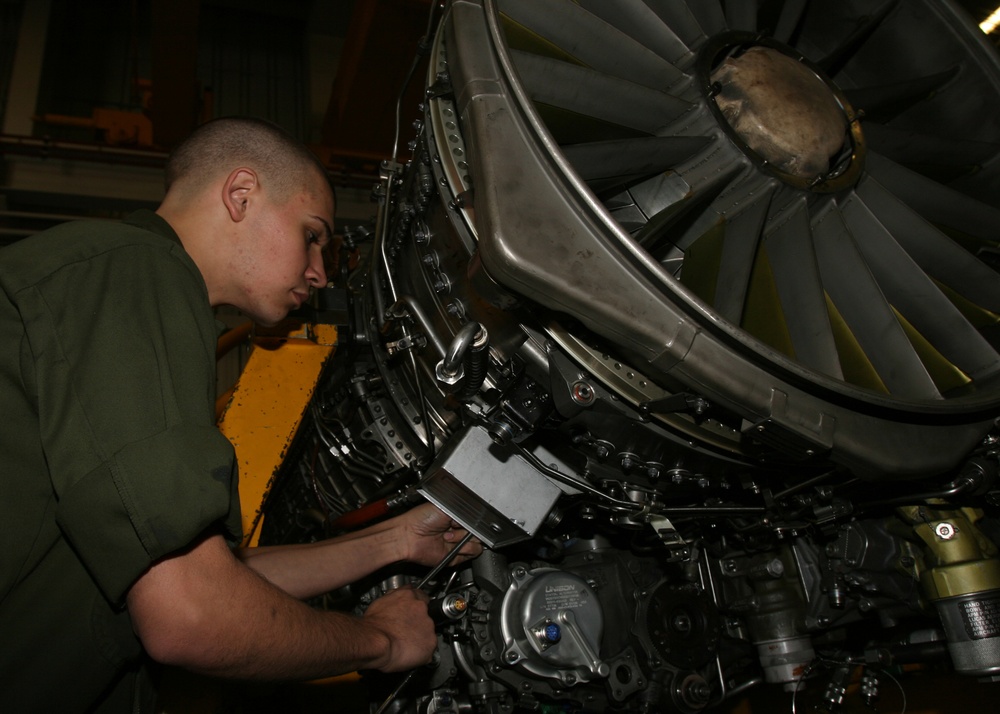 Test Cell Operators Keep Up Engine Supply