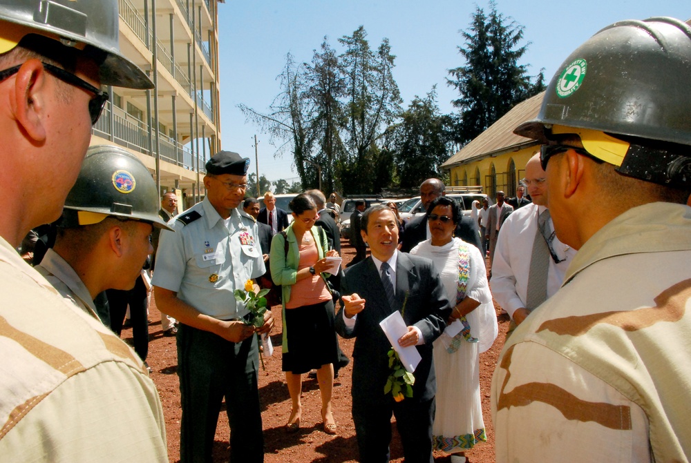 Community Celebrates Dedication of Primary School in Ethiopia