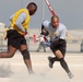 The First Camp Arifjan Army Navy Flag Football Game