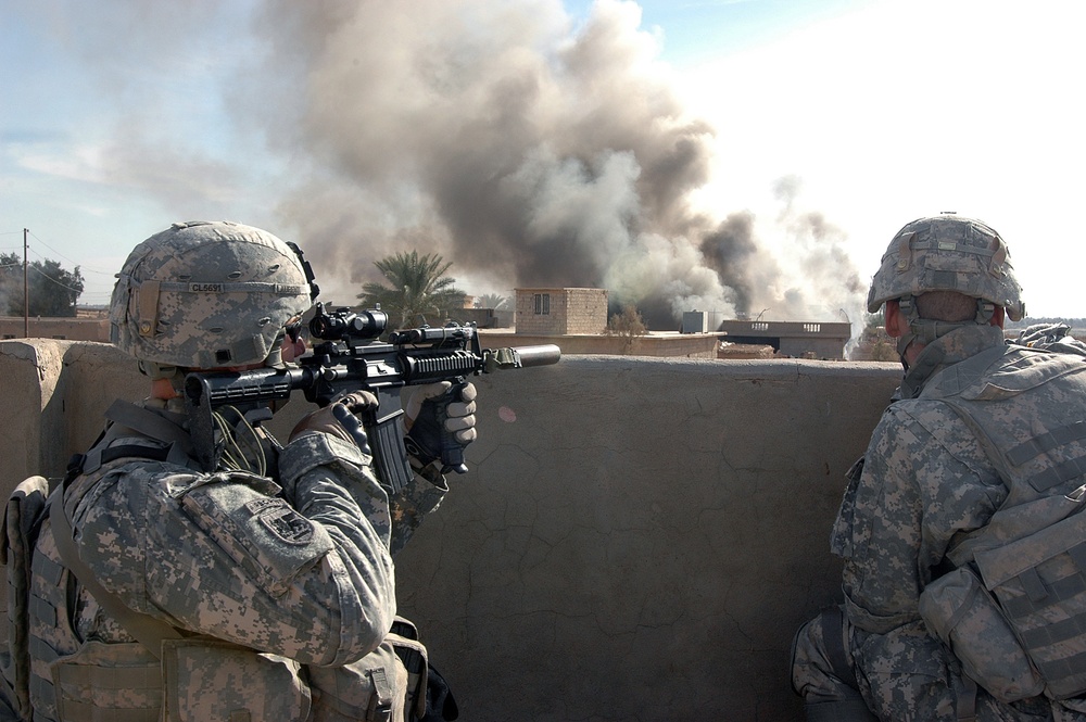 Operation Rock Jackhammer Air Assault Clears Diyala Province Village