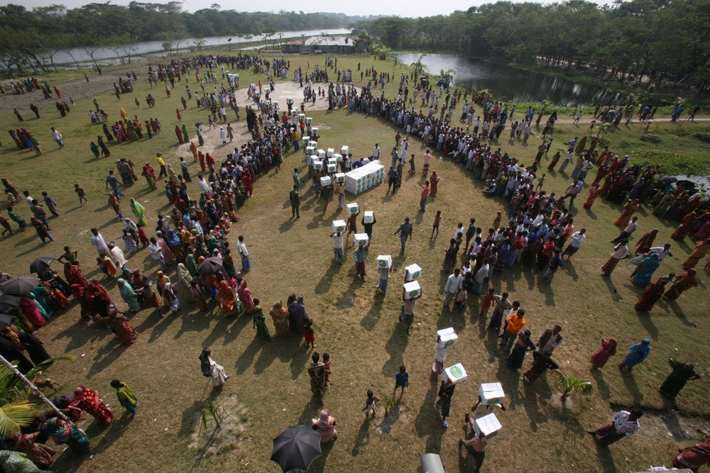 Tropical Cyclone Relief Operation, Bangladesh