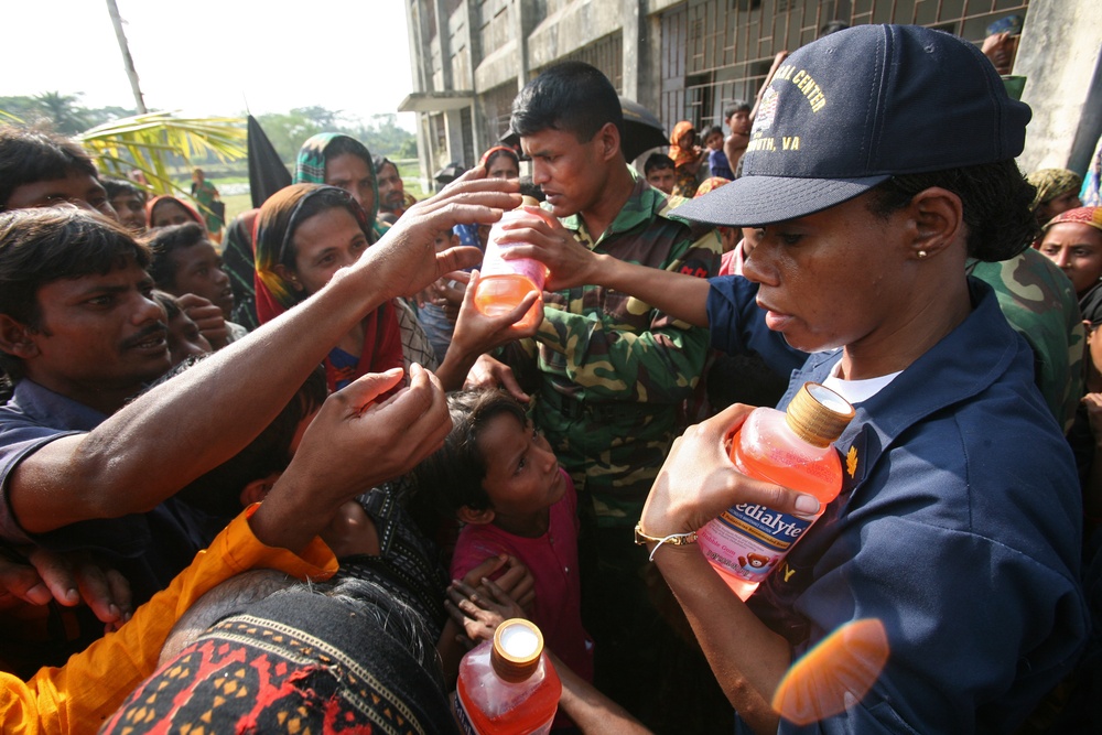 Tropical Cyclone Relief Operation, Bangladesh