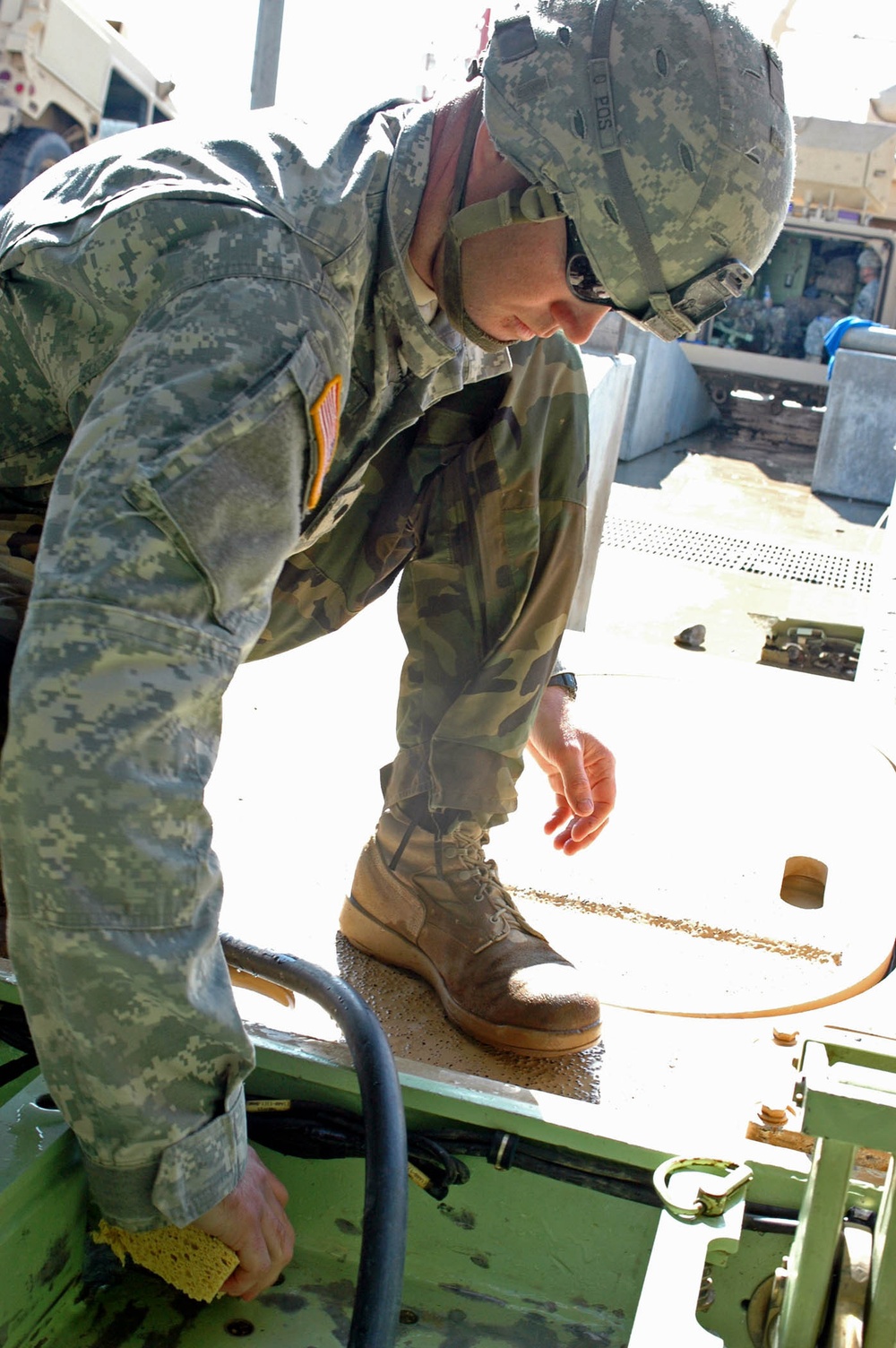 Wash rack operations signify redeployment for Grey Wolf