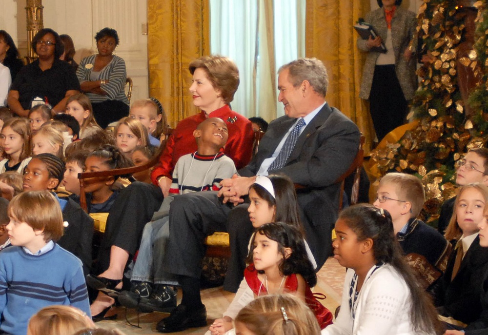 Military Kids Attend White House Holiday Party