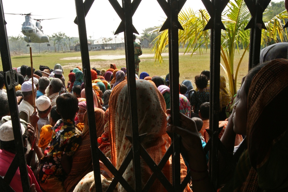 Tropical Cyclone Relief Operation, Bangladesh