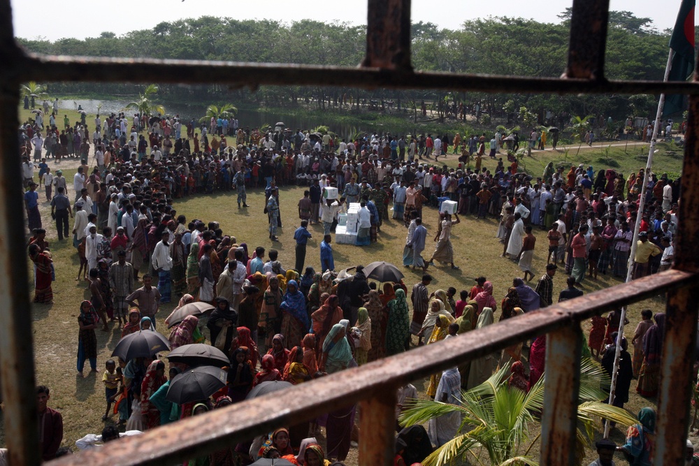 Tropical Cyclone Relief Operation, Bangladesh