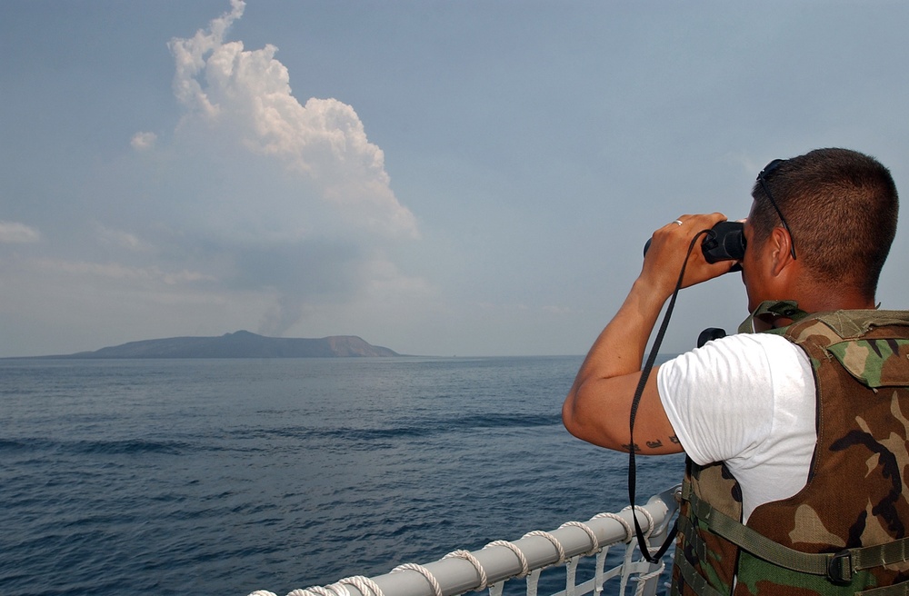 Volcanic Eruption Search and Rescue