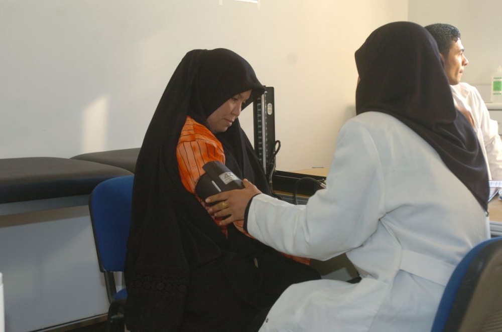 Iraq Transition Assistance Office visits Narhwan health clinic