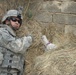 1-15th Inf. Regt. discovers cache in haystack