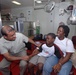 President of Guyana Bharrat Jagdeo Tours USNS Comfort