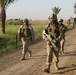 Service members in Al Fahren, Iraq