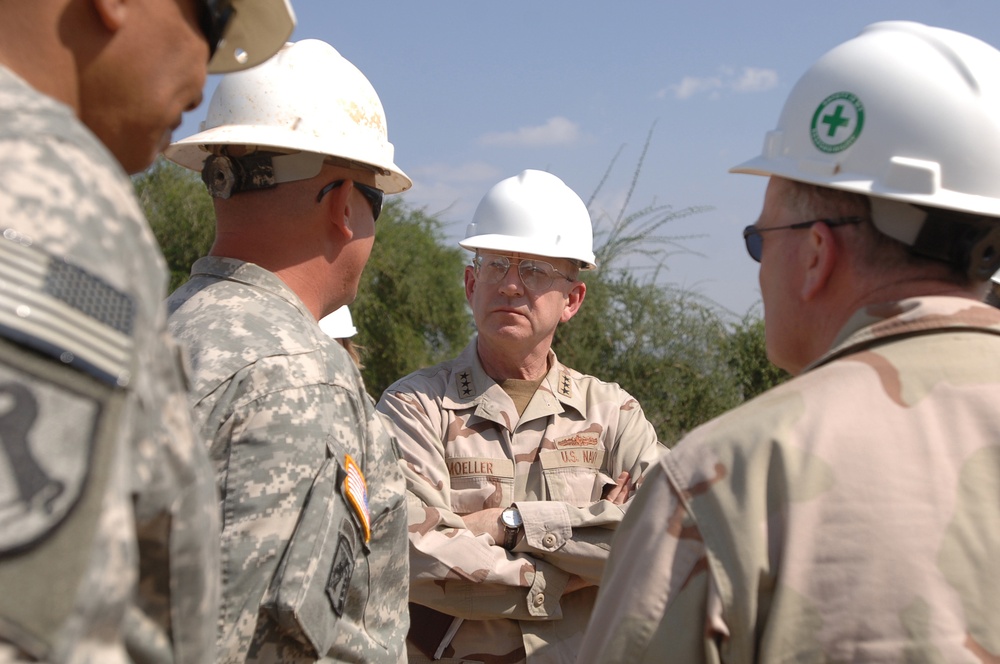 Well Drillers Welcome Distinguished Visitors to Well Site